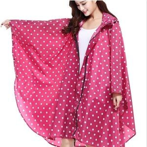 Rain Poncho Rain Cover Waterproof Long Raincoat Women oversized